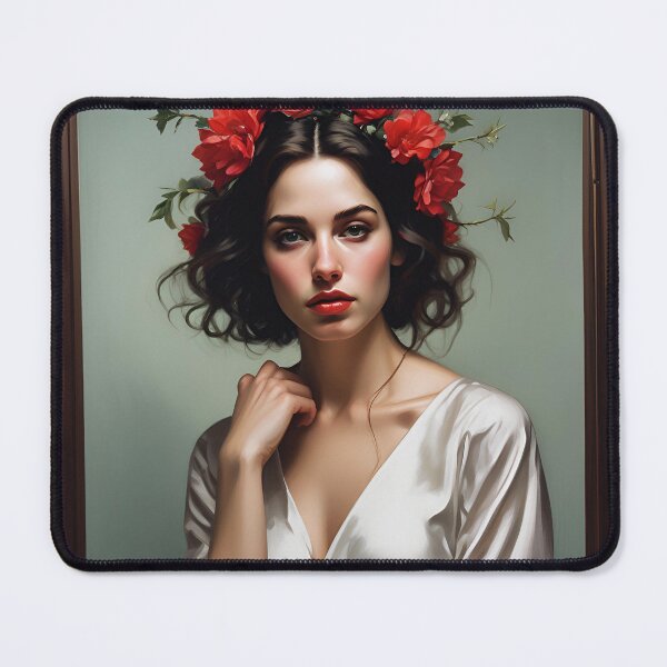 Item preview, Woman with flowers designed and sold by MK26Designs.
