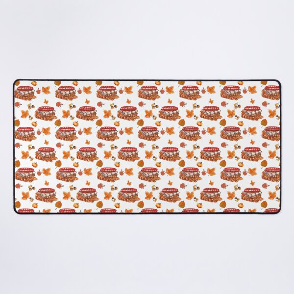 Item preview, Autumn Orange Brown Socks and Leaves Seamless Pattern – Cozy Fall Design designed and sold by BigDigital.