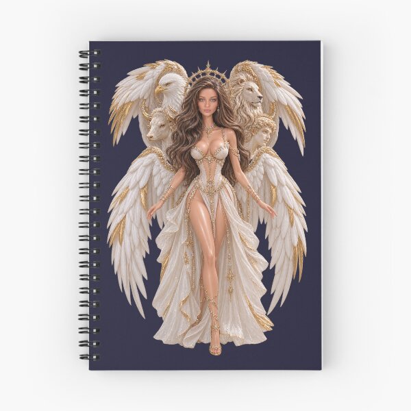Item preview, Cherubim Angel Woman designed and sold by Moxie-Cat-Universe.
