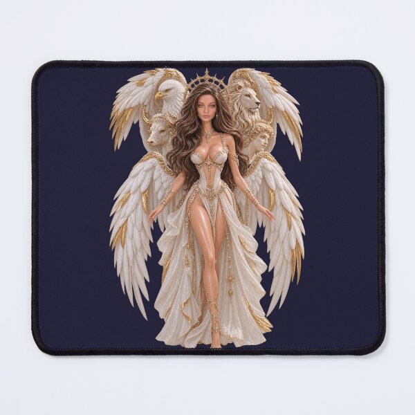 Item preview, Cherubim Angel Woman designed and sold by Moxie-Cat-Universe.