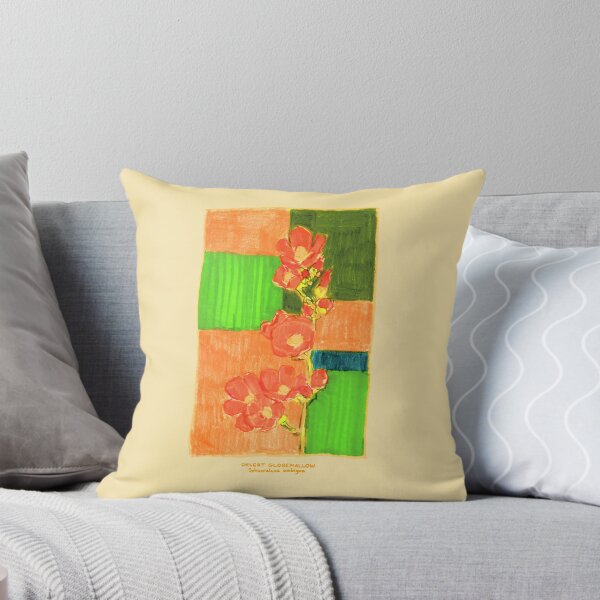 Item preview, Desert Globemallow – Colourful Naive Flower Illustration designed and sold by PetalHead.