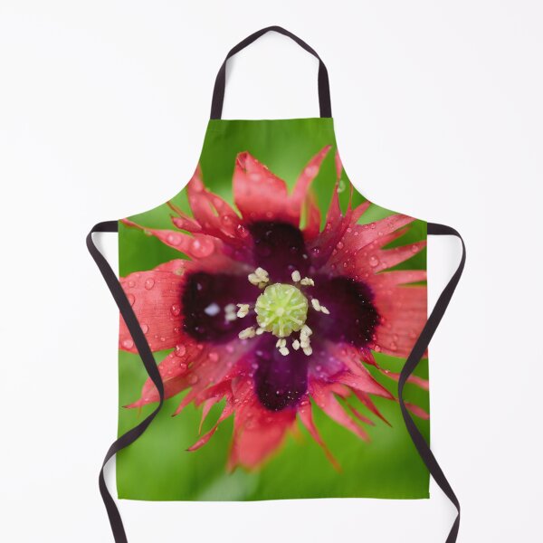 Item preview, Burning red with waterdrops. Breadseed poppy designed and sold by Jouko Lehto Photography.