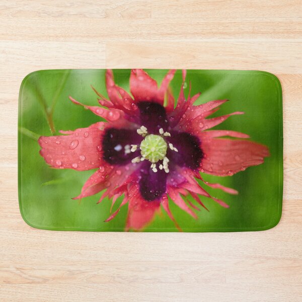 Item preview, Burning red with waterdrops. Breadseed poppy designed and sold by Jouko Lehto Photography.