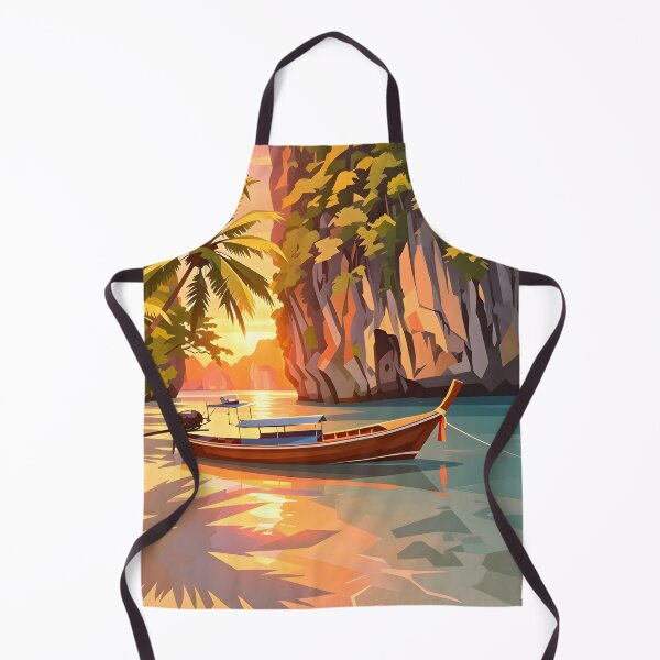 Item preview, Thailand Tropical Paradise – Longtail Boat at Sunset designed and sold by Spirit of Siam.