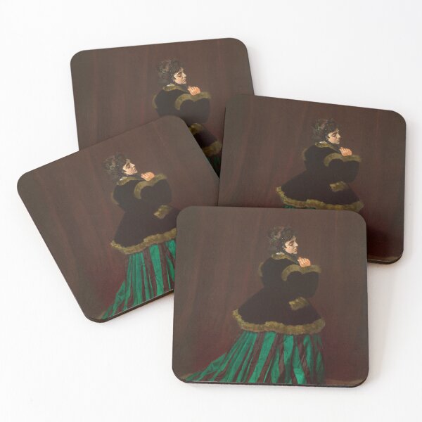 Item preview, The Woman in the Green Dress, Camille Doncieux, 1866 Claude Monet designed and sold by Oliveirallan.