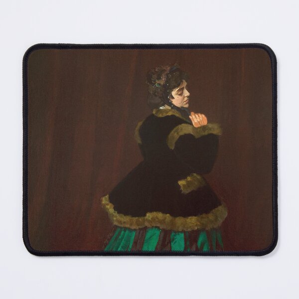 Item preview, The Woman in the Green Dress, Camille Doncieux, 1866 Claude Monet designed and sold by Oliveirallan.
