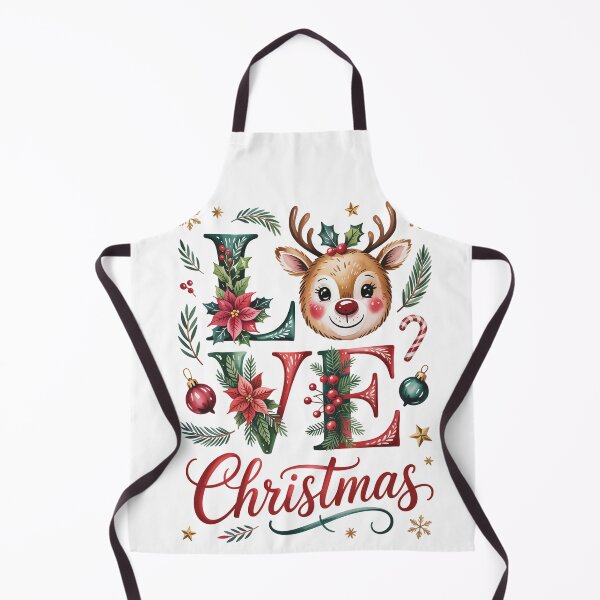 Item preview, Love Christmas Design with Reindeer designed and sold by jkrphoto.