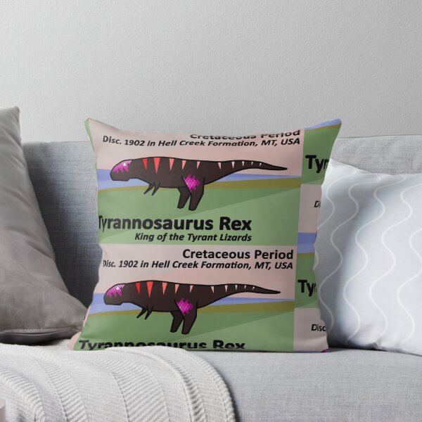 Item preview, Tyrannosaurus Rex Infographic, Hell Creek Formation Montana Dinosaur Art designed and sold by JayMakesTiktok.