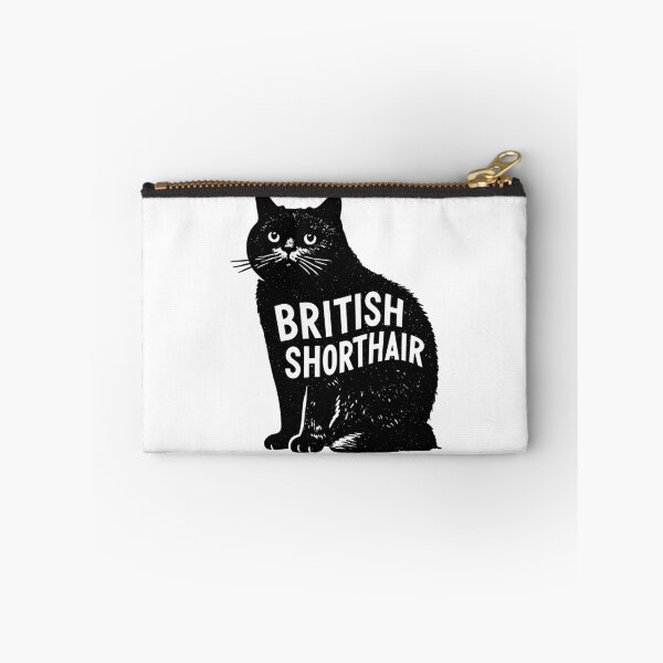Item preview, British Shorthair Cat Word Art | Typography Cat Silhouette Design  designed and sold by AyfuDesigns.