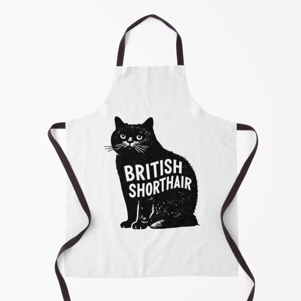 Item preview, British Shorthair Cat Word Art | Typography Cat Silhouette Design designed and sold by AyfuDesigns.