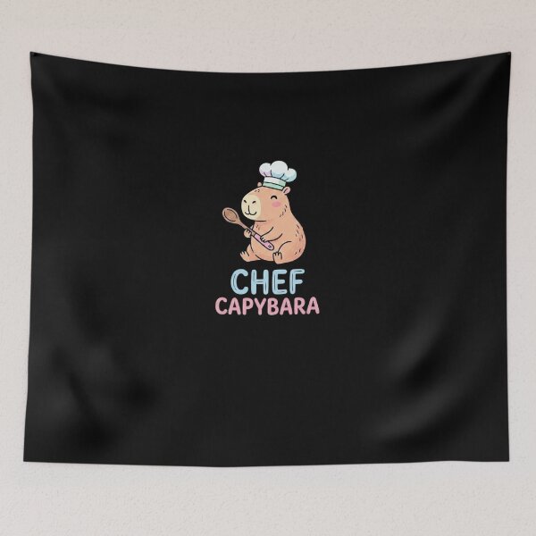 Item preview, Chef Capybara Cute Cooking Animal Kawaii Baker Graphic designed and sold by KreatoLab.