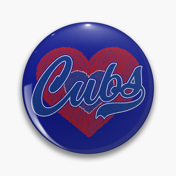 Item preview, Vintage Cubs Heart Sports Fan Team Spirit designed and sold by RockTheFeal.