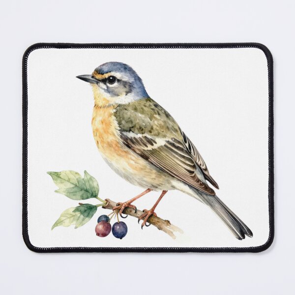 Item preview, Oriole Watercolor Illustration | Vibrant Oriole Songbird Nature Artwork designed and sold by Rood Art Studio.