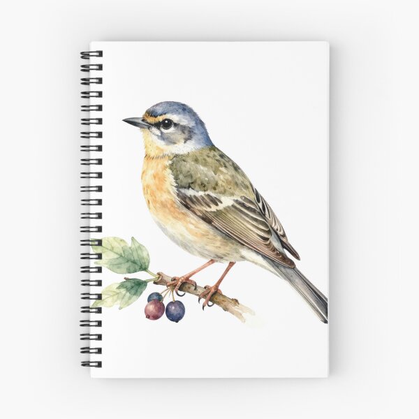 Item preview, Oriole Watercolor Illustration | Vibrant Oriole Songbird Nature Artwork designed and sold by Rood Art Studio.