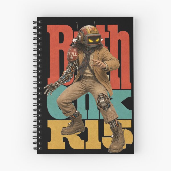 Item preview, BRTH CRNK R15 Retro Cyborg | Dieselpunk Cyberpunk Robot Warrior Art designed and sold by BRTHRCNK01.