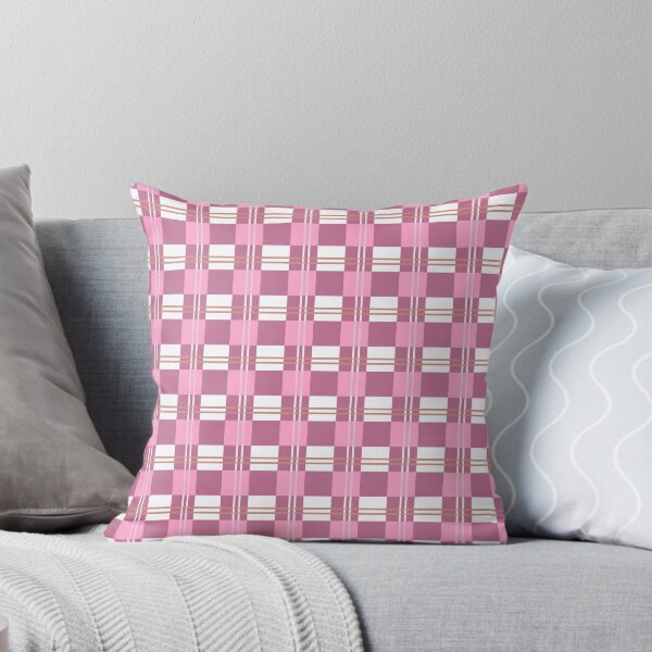 Item preview, Cuadros escoceses rosas de estilo retro designed and sold by Navitaloves.