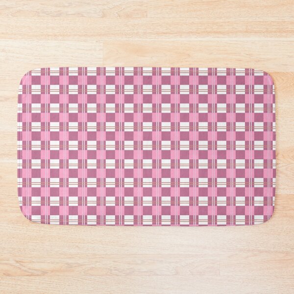 Item preview, Retro luscious pink tartan checks  designed and sold by Navitaloves.