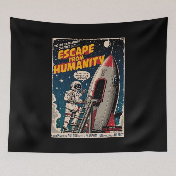 Item preview, Escape From Humanity designed and sold by tronyx79.