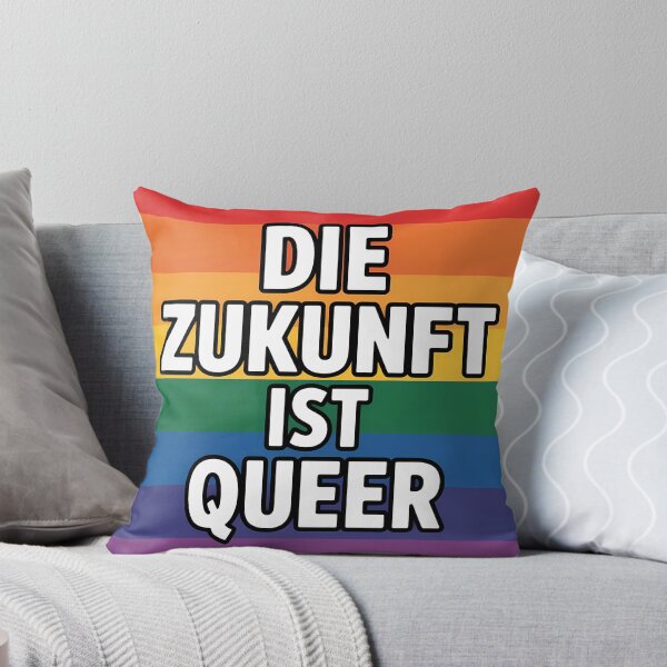 Item preview, The Future ist Queer - Left Politics Sticker designed and sold by LoFizzy.