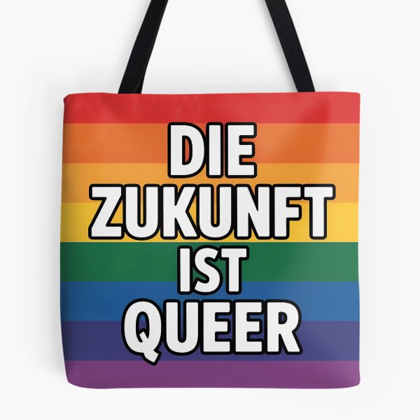 Item preview, The Future ist Queer - Left Politics Sticker designed and sold by LoFizzy.