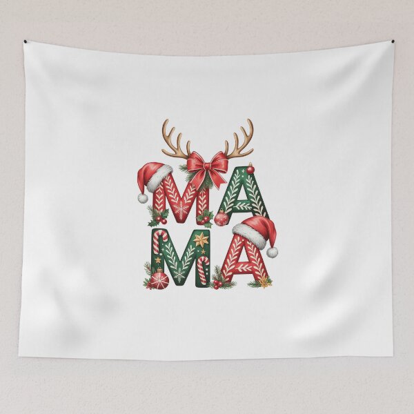 Item preview, xmas mama designed and sold by jkrphoto.