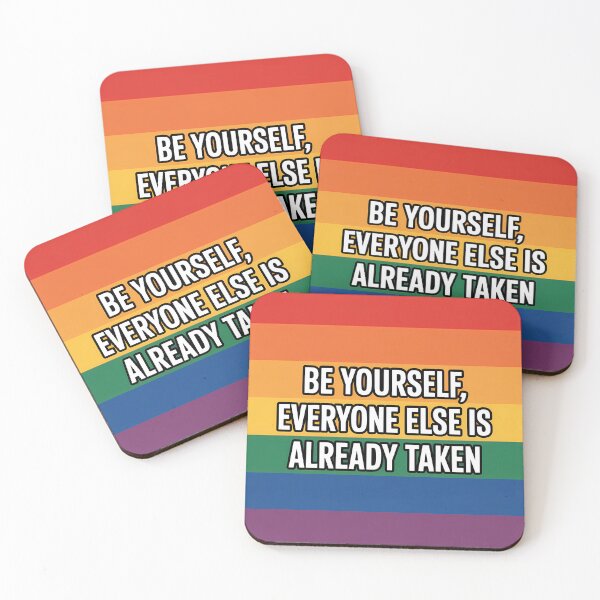 Item preview, Be yourself everyone else is already taken - Left Politics Sticker designed and sold by LoFizzy.