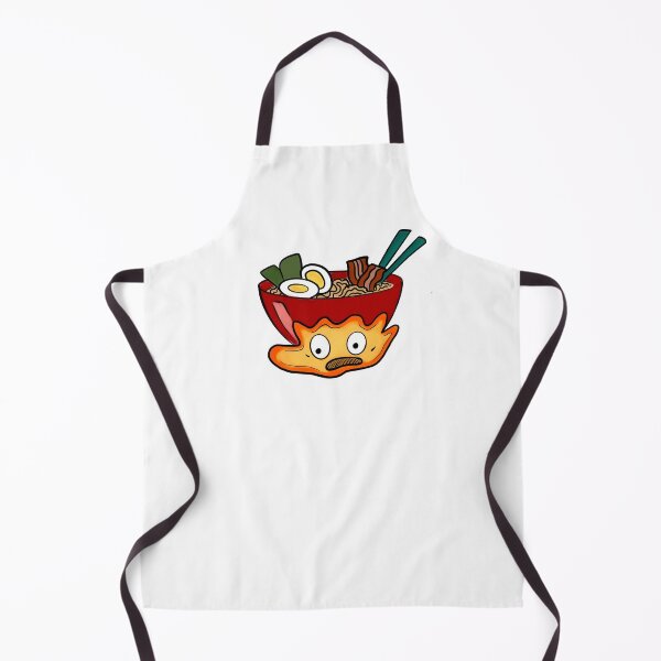 Item preview, calcifer inspired ramen graphic designed and sold by winstonella.