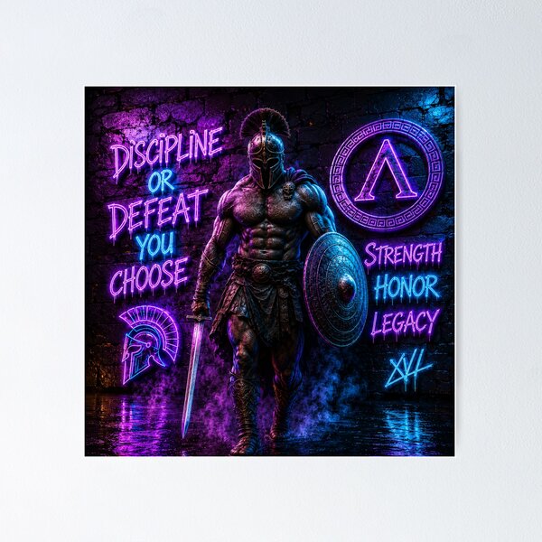 Item preview, NEON WARRIOR  designed and sold by johnnyssandart.
