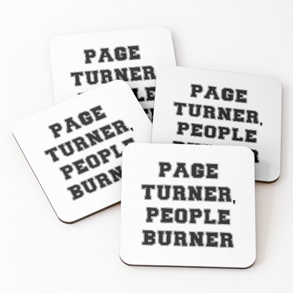 Item preview, Text Typography Page turner, people burner Introvert + Books designed and sold by TypeboldStudio.