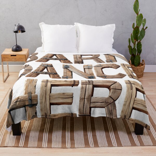 Item preview, Hand Hewn Barn Beams Letters designed and sold by ART-TYPE.
