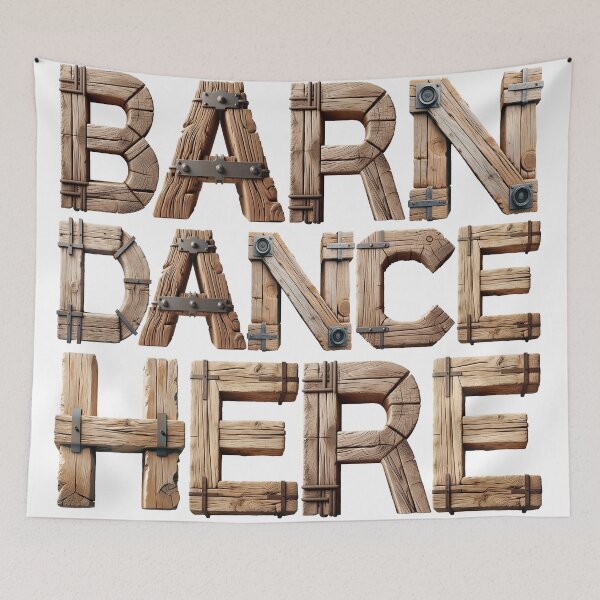 Item preview, Hand Hewn Barn Beams Letters designed and sold by ART-TYPE.