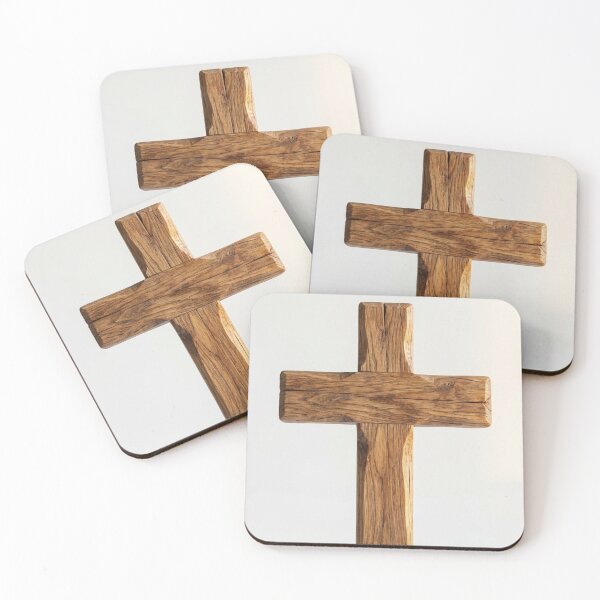 Item preview, Rustic Wooden Cross Christian Faith designed and sold by Fourdoorsout.