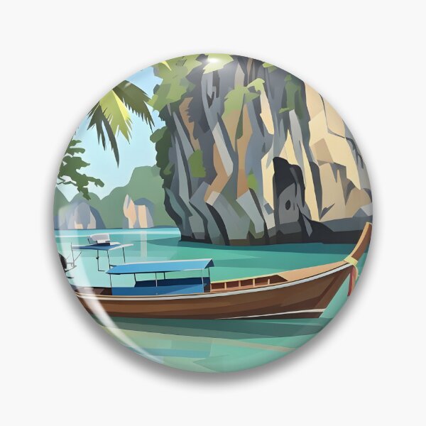 Item preview, Thailand Tropical Paradise – Longtail Boat at Sunset designed and sold by Spirit of Siam.