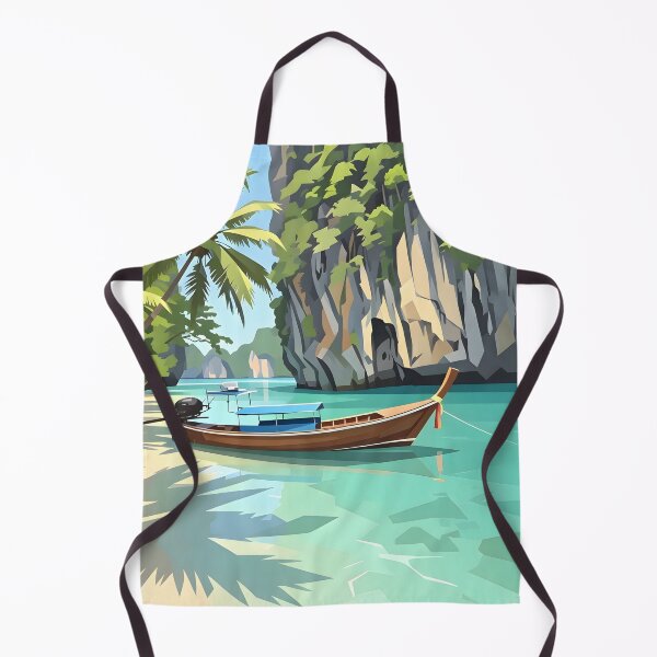 Item preview, Thailand Tropical Paradise – Longtail Boat at Sunset designed and sold by Spirit of Siam.