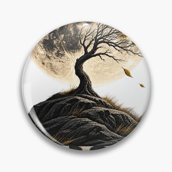 Item preview, STILL | Resilience Moon Tree Minimalist Design designed and sold by Bathu Designs.