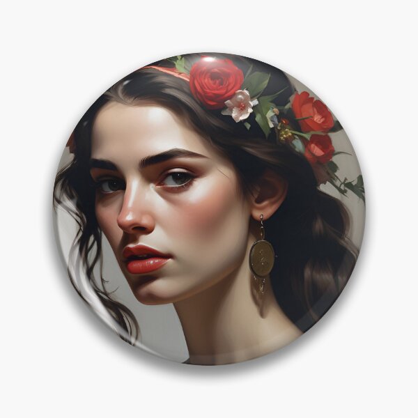 Item preview, Woman with flowers  designed and sold by MK26Designs.