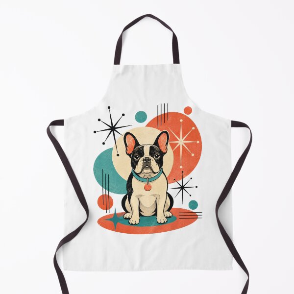 Item preview, Atomic French Bulldog Mid Century Modern Graphic designed and sold by Retroteez.