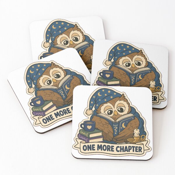 Item preview, One More Chapter | Funny Bookish Reading Gift Design designed and sold by StickyGuys.