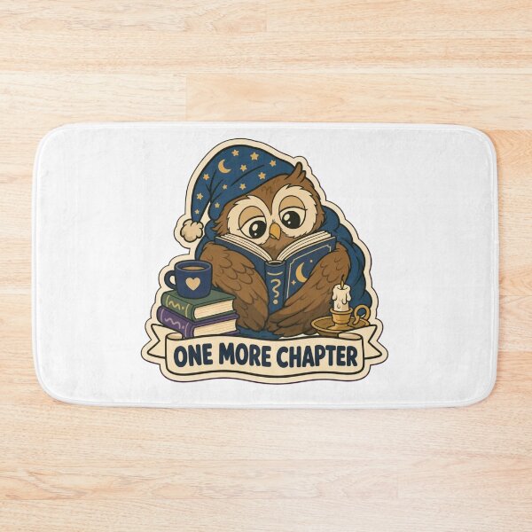 Item preview, One More Chapter | Funny Bookish Reading Gift Design designed and sold by StickyGuys.