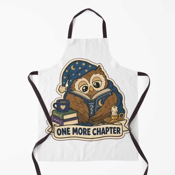 Item preview, One More Chapter | Funny Bookish Reading Gift Design designed and sold by StickyGuys.