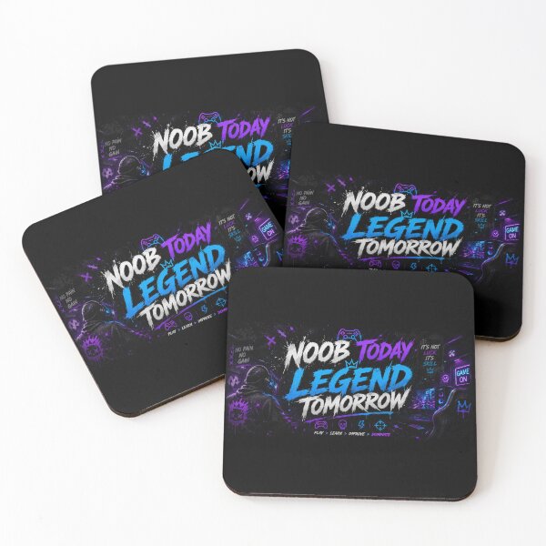 Item preview, Noob Today Legend Tomorrow – Funny Gamer Gaming Design designed and sold by vizion design.
