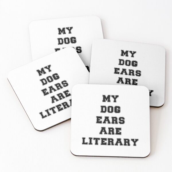 Item preview, Text Typography My dog ears are literary Introvert + Books designed and sold by TypeboldStudio.