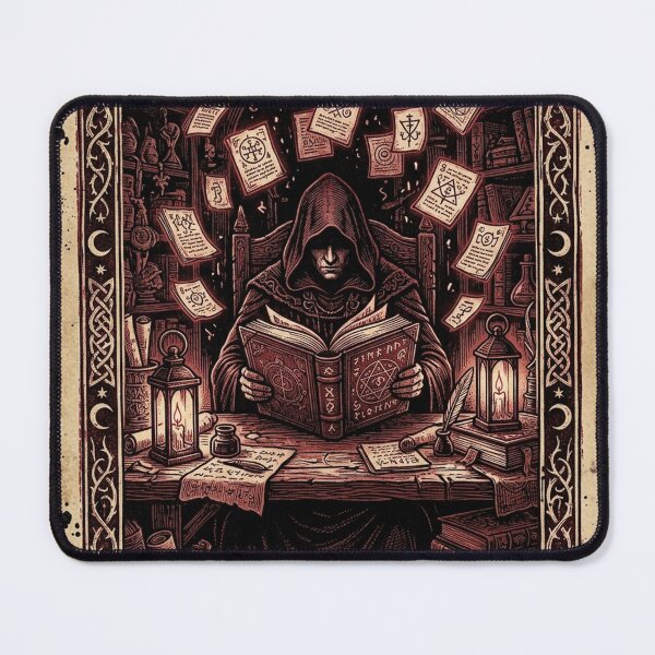 Item preview, The Reader Vintage Tarot Card Bookish Dark Academia Art designed and sold by RetroVibe Supply.