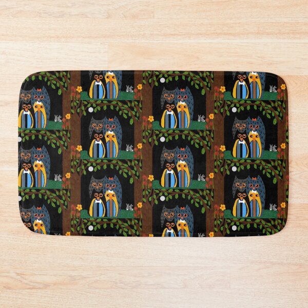 Item preview, Owls Under the Moonlit Sky designed and sold by Elaine M Hayward .