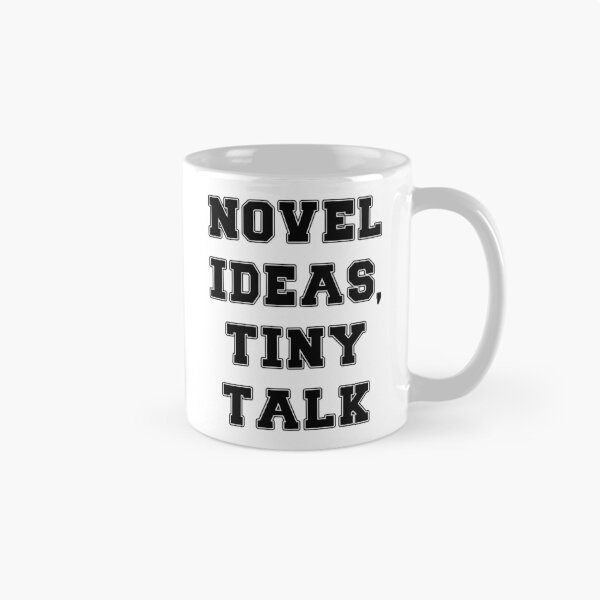 Item preview, Text Typography Novel ideas, tiny talk Introvert + Books designed and sold by TypeboldStudio.