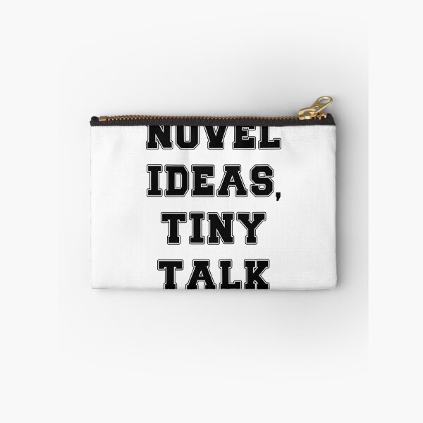 Item preview, Text Typography Novel ideas, tiny talk Introvert + Books designed and sold by TypeboldStudio.