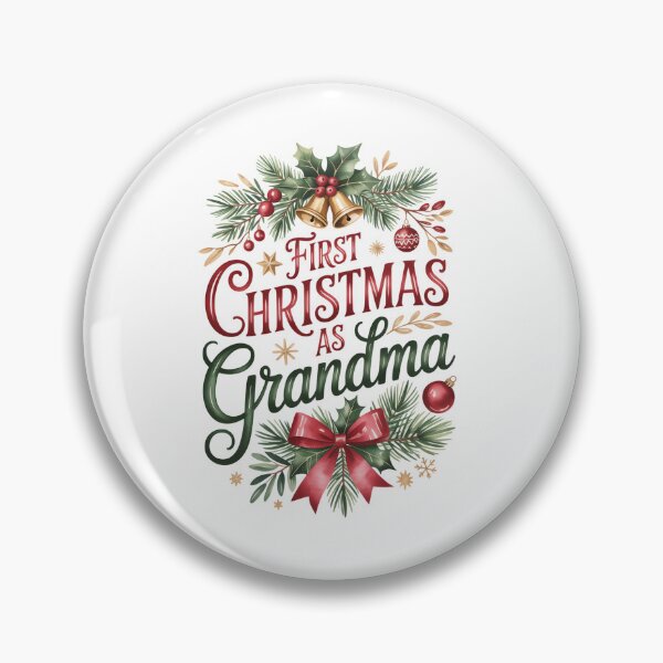 Item preview, FIRST CHRISTMAS AS GRANDMA designed and sold by jkrphoto.