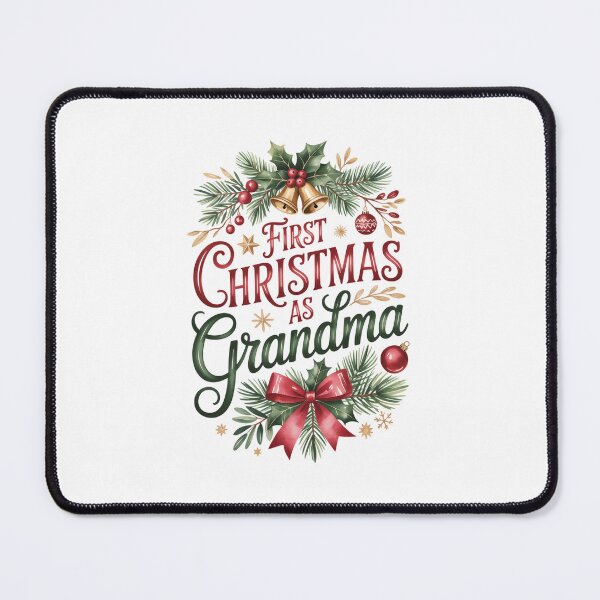 Item preview, FIRST CHRISTMAS AS GRANDMA designed and sold by jkrphoto.