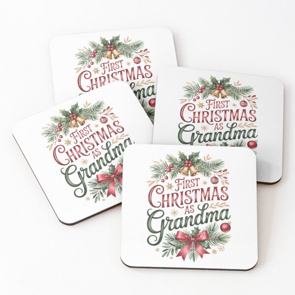 Item preview, FIRST CHRISTMAS AS GRANDMA designed and sold by jkrphoto.