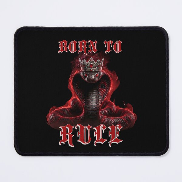 Item preview, Born To Rule Crowned King Cobra Snake Gothic designed and sold by VNDL Gear.